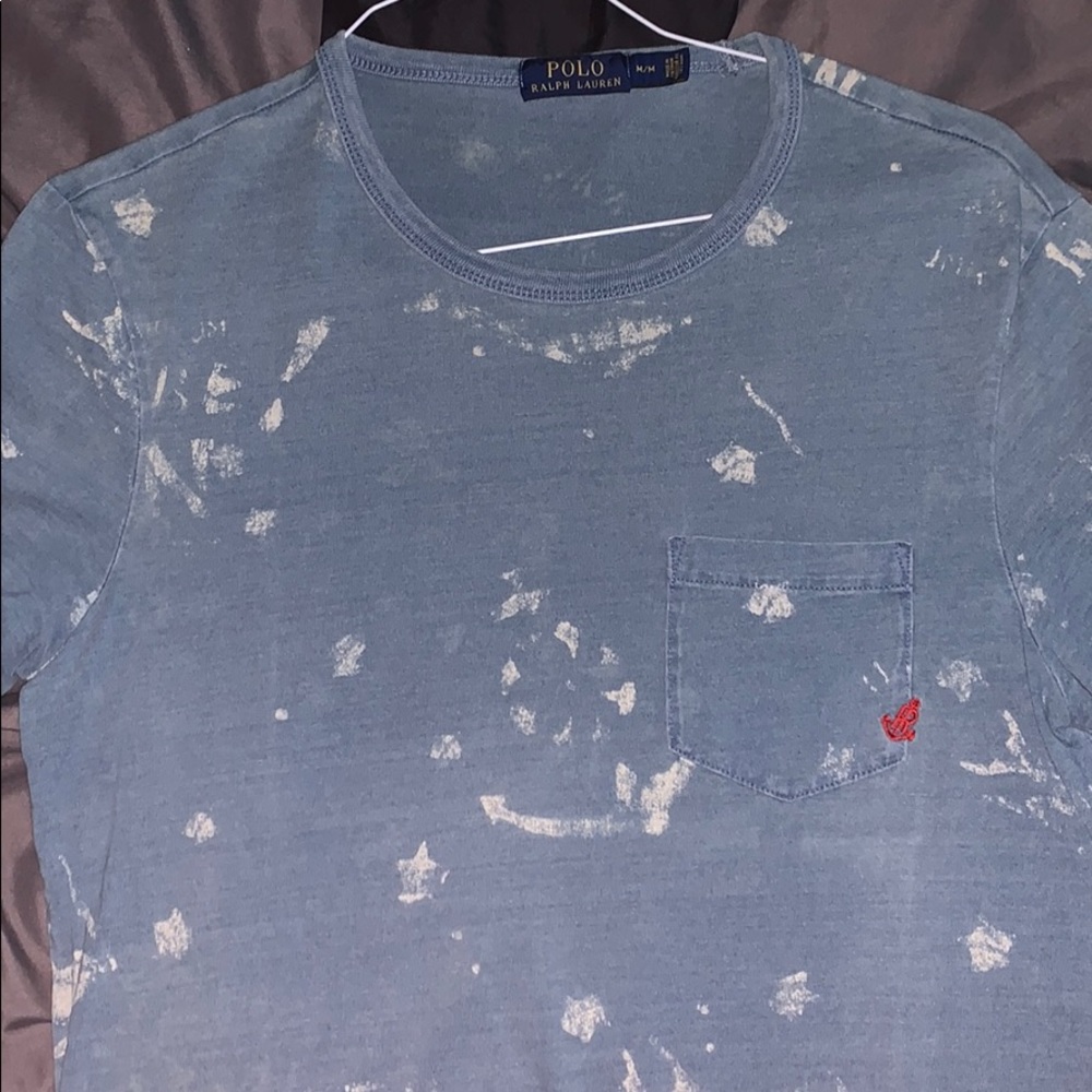 Men’s denim Polo T Shirt
